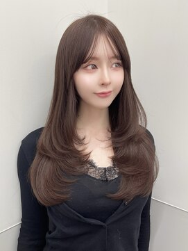 パルス ヨコハマ(PULSE yokohama) 髪質改善/ピンクベージュ/ハイレイヤーカット