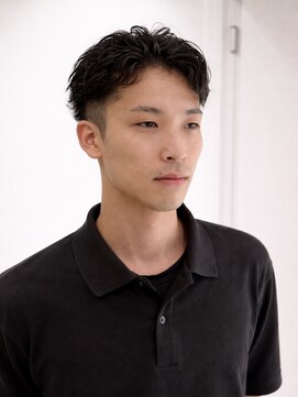 トリッカ シブヤ(TRICCA SHIBUYA) ツーブロックショート/パーマ風セット