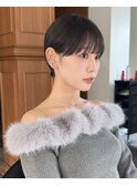 丸みショートボブ/レイヤー/20代30代40代50代/原宿0521