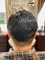 グレイスフルバーバーロンドン 大宮店(Graceful Barber London)&nbsp;【40代 男性】ツーブロックパーマカラー