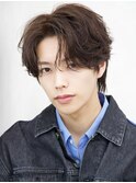 ミディアムフェザーパーマ