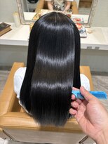 ヘアーアンドケア アミティエ(HAIR&CARE amitie)&nbsp;うねり解消♪自然な艶ストレートロング