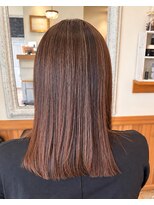 リエットヘア(Lie et.hair)&nbsp;上品に、髪をきれいに見せる大人の艶カラー【西尾市】