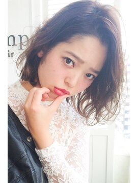 ランプ ヘアー(lamp hair) 【lamp hair 】外国人風ウェーブ×グロッシー♪No.2