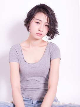 リビュー(re view) 【re view】ニュアンスウェーブボブ