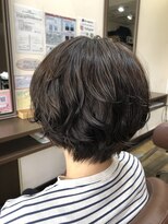 リッツファミリーズピコ めがね橋店(RIT FAMILYZ PIKO)&nbsp;ショート☆パーマスタイル