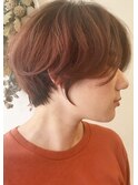 スモークオレンジとハンサムショート
