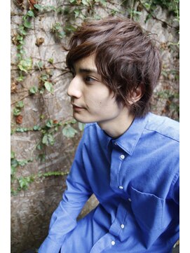 ブーケ(BOUQUET) サイドパートショート・ショートレイヤー・くせ毛風パーマ