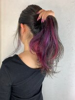 アレンヘアー 池袋店(ALLEN hair) インナーカラーバイオレットピンク