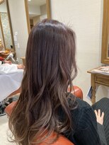 ヘアー クラージュ(hair courage)&nbsp;ダメージを抑えたピンクブラウン