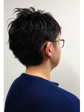 伊達な男の理髪店 【ショートツーブロック】