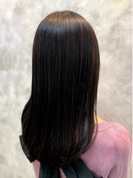 ノア ヘアメイク(Noa hair make)の写真/柔らかい質感と自然な仕上がりが◎毛先まで潤いとまとまりのある憧れストレートヘアが叶います！