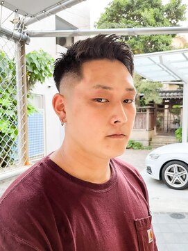 フジヤマ バーバー ショップ(FUJIYAMA BARBER SHOP) 爽やかアップバング