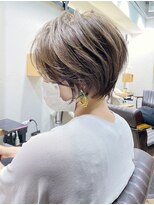 バンプ ギンザ(BUMP GINZA)&nbsp;30代/40代/50代・絶壁解消・小顔前下がりショートボブ【中村】