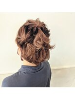 ボアップ 京橋店(boappu)&nbsp;#ヘアアレンジ#編み込み#浴衣ヘア#浴衣アレンジ#アップスタイル