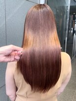 アイティーバイアルバム 松戸店(IT by ALBUM) ピンクベージュ_グレージュカラーボブウルフ_ba402151