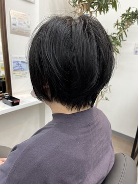 ビーズカラー ヤマザワ富谷成田店 ショートボブ