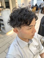 テトラ バイ ネオリーブ 横浜西口店(tetra by neolive)&nbsp;メンズパーマ 無造作ランダムパーマ