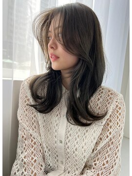 ソヨン 心斎橋店(SOYON) フェイスレイヤー×女っぽセミロング