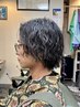 メンズカット＋スパイラルパーマ