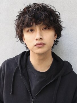 ガーデン 銀座(GARDEN) ニュアンス波巻きパーマ/メンズカット/ニュアンスパーマ