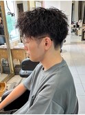 ツイストパーマ メンズパーマ ショートパーマ 短髪パーマ