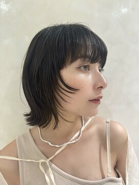 ヘアーズギャラリー なんば高島屋店(Hair's Gallery) ウルフボブ/レイヤーボブ/顔まわりレイヤー