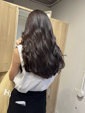 ローレンジウ(LOREN JU) 透明感髪質改善ベージュダブルカラーミルクティーグレージュ