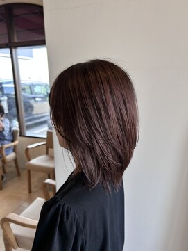 ヴィアンカ(Vianca) レイヤーボブ×ラベンダーブラウン