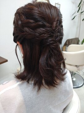 ココロ(Cocoro) ハーフアップ