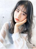 『ゆるウェーブ』×『カーキグレー』