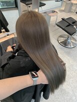 ペレ 梅田(PELE) 黒髪/ボブルフ/ネビージュ/小顔/ワンレン/梅田/髪質改善/前髪