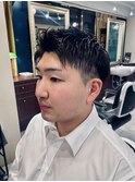 【20代 男性】ツーブロソフトモヒカン（大宮/バーバー）