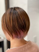 アクアマリン8810 ハチハチイチゼロ(AQUA MARINE 8810) アンブレラカラー/こなれミディ/イメチェン/前髪/北習志野