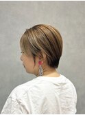 大人のレイヤーショート　くびれショート