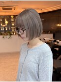 ハイライトハイトーンダブルカラー20代30代40代前髪長めULu