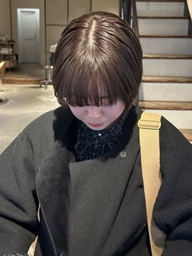 ナリー(Nary) ベージュカラー/土田/Nary六角/京都美容室