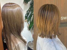 スウィープヘア(Sweep Hair)