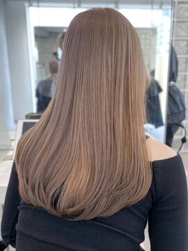 サンクマーケット 渋谷(cinq MARKET) 渋谷ブリーチなしダブルカラーレイヤーカットブラウンカラー30代