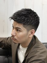 ヨシザワインク プレミアム 横浜 桜木町店(YOSHIZAWA Inc. PREMIUM)&nbsp;王道スパイキーカジュアルスキンフェードフェザーアップ