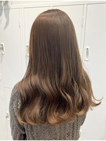 シュク 高円寺(SYUK)&nbsp;ブリーチなし/ヘーゼルベージュ/髪質改善/上品【SYUK】kanna