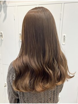 シュク 高円寺(SYUK) ブリーチなし/ヘーゼルベージュ/髪質改善/上品【SYUK】kanna