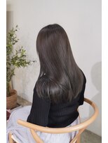 アリー 原宿 表参道(ALLY)&nbsp;ALLY濱田　ブリーチなしカラーで叶うナチュラルブラウン