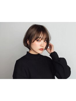 香椎駅徒歩1分◆カット＋カラー（白髪染めOK）￥8,200◆ご自宅でのセットが簡単と口コミ高評価の香椎美容室