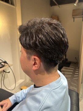 【メンズ】クセ毛風パーマ