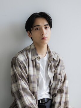 センターパートがかっこいい！