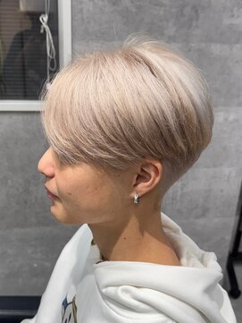 ルイス(L'wis) メンズホワイトシルバーグレージュ