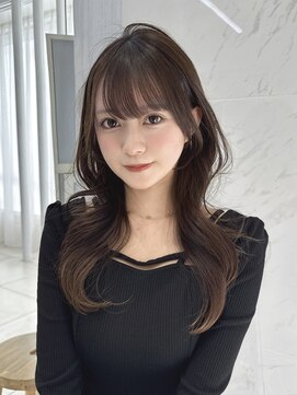 レイリー 原宿 表参道(Rayreee) 顔まわりレイヤー×ゆる巻きロング/原宿/表参道