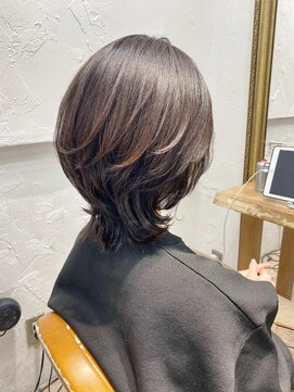 ミッシェル アフロート(michelle afloat) 3DCurve◇Air R Curveの大人レイヤーでふんわりくびれStyle