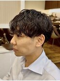マッシュパーマ/ニュアンスマッシュ/韓国マッシュ/メンズパーマ